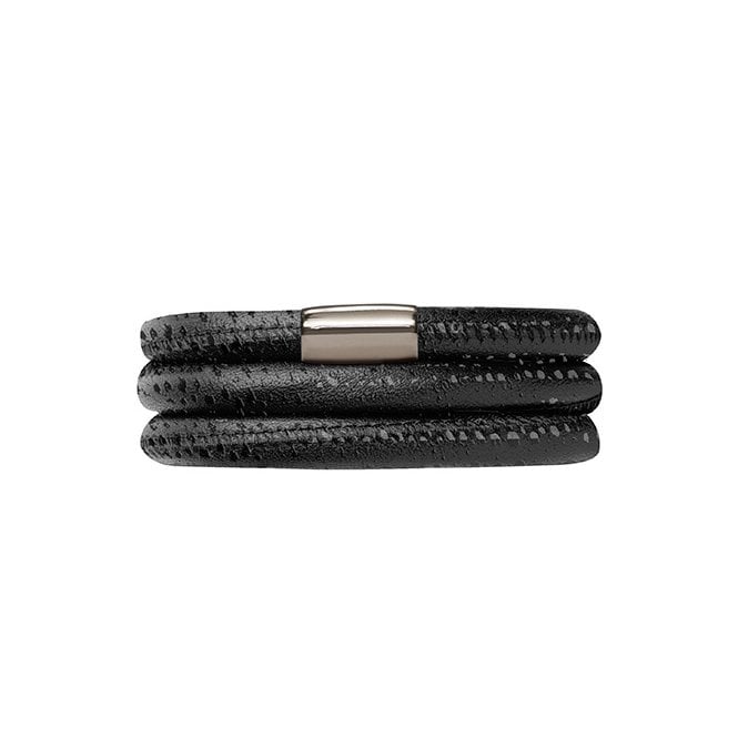 Triple black reptile JLo bracelet by Endless