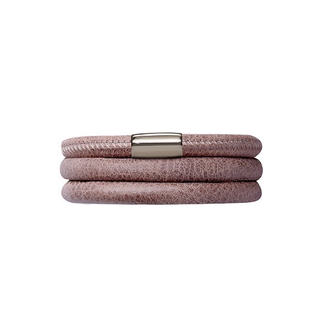 Triple brown leather bracelet by Endless