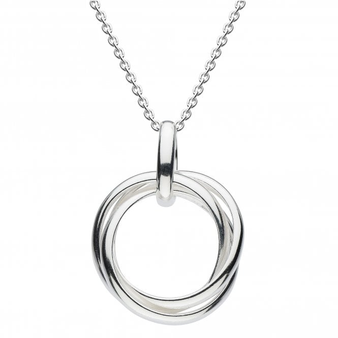 Triple ring necklace by Dew