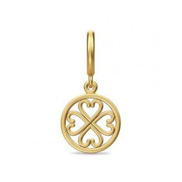 True love drop gold charm by Endless