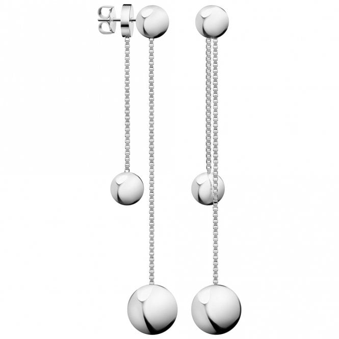 Unpaired Drop Earrings by Calvin Klein