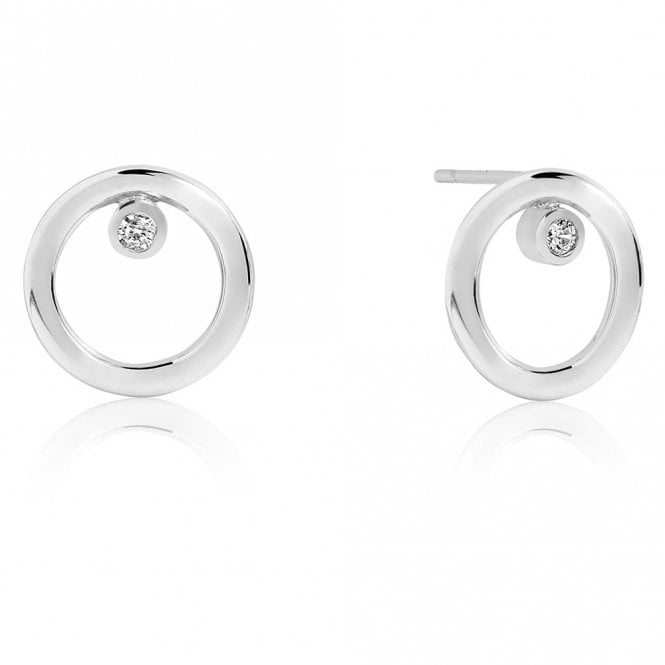 Valenza Uno Piccolo silver earrings by Sif Jakobs