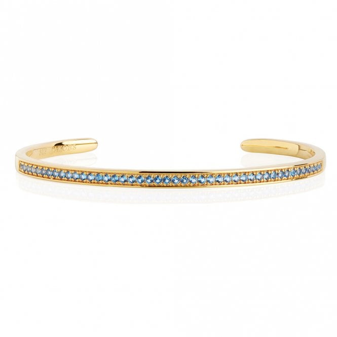 Valiano silver gold plated bangle by Sif Jakobs